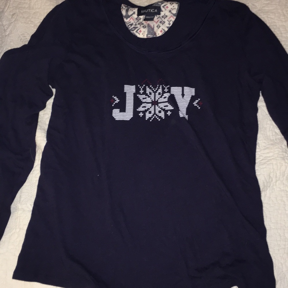 Nautica Christmas night shirt